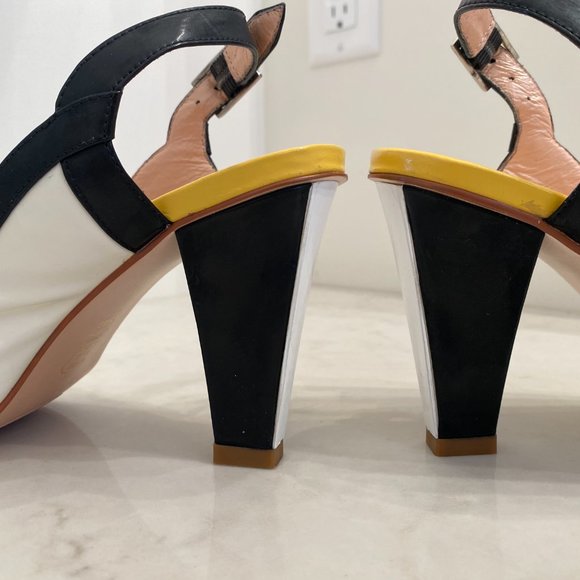 Womans, Portia brand, 9 Medium, sling back, open toe, high heel, shoes - Picture 6 of 12